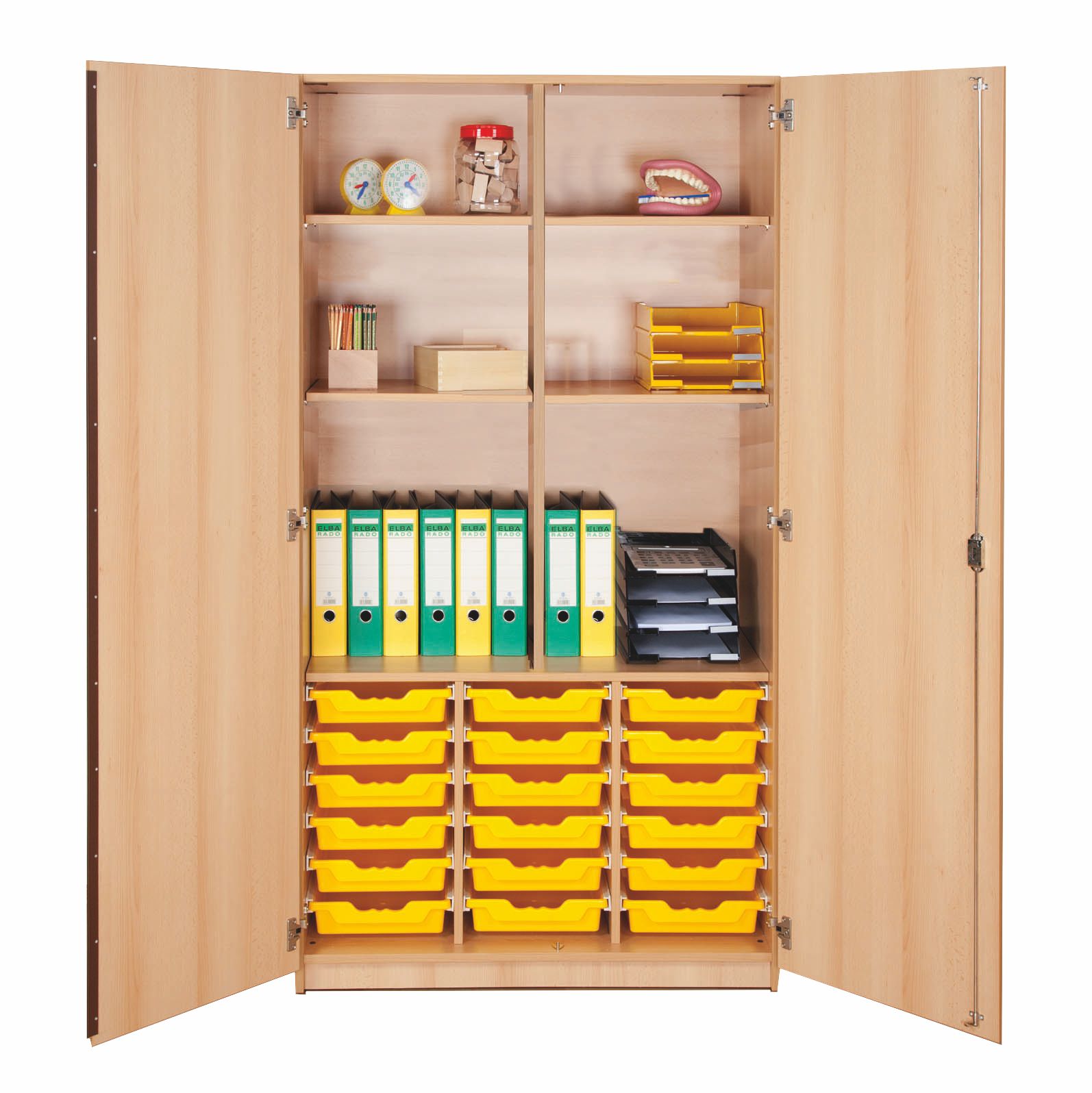 ErgoTray Schrank mit 18 Boxen M